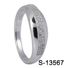 925 Sterling Silver Fashion CZ Rings S-13567)